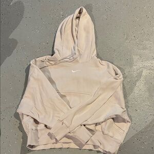 Nike Beige Pullover Hoodie